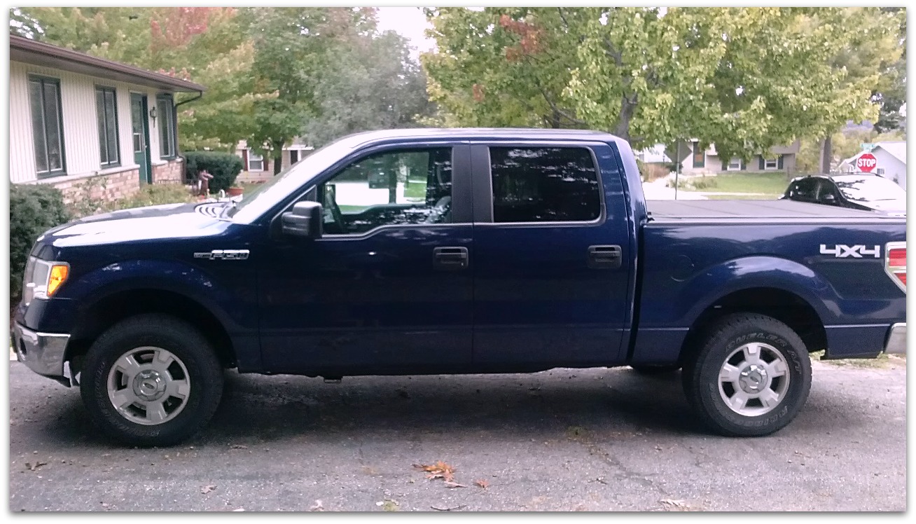 happier driving a truck